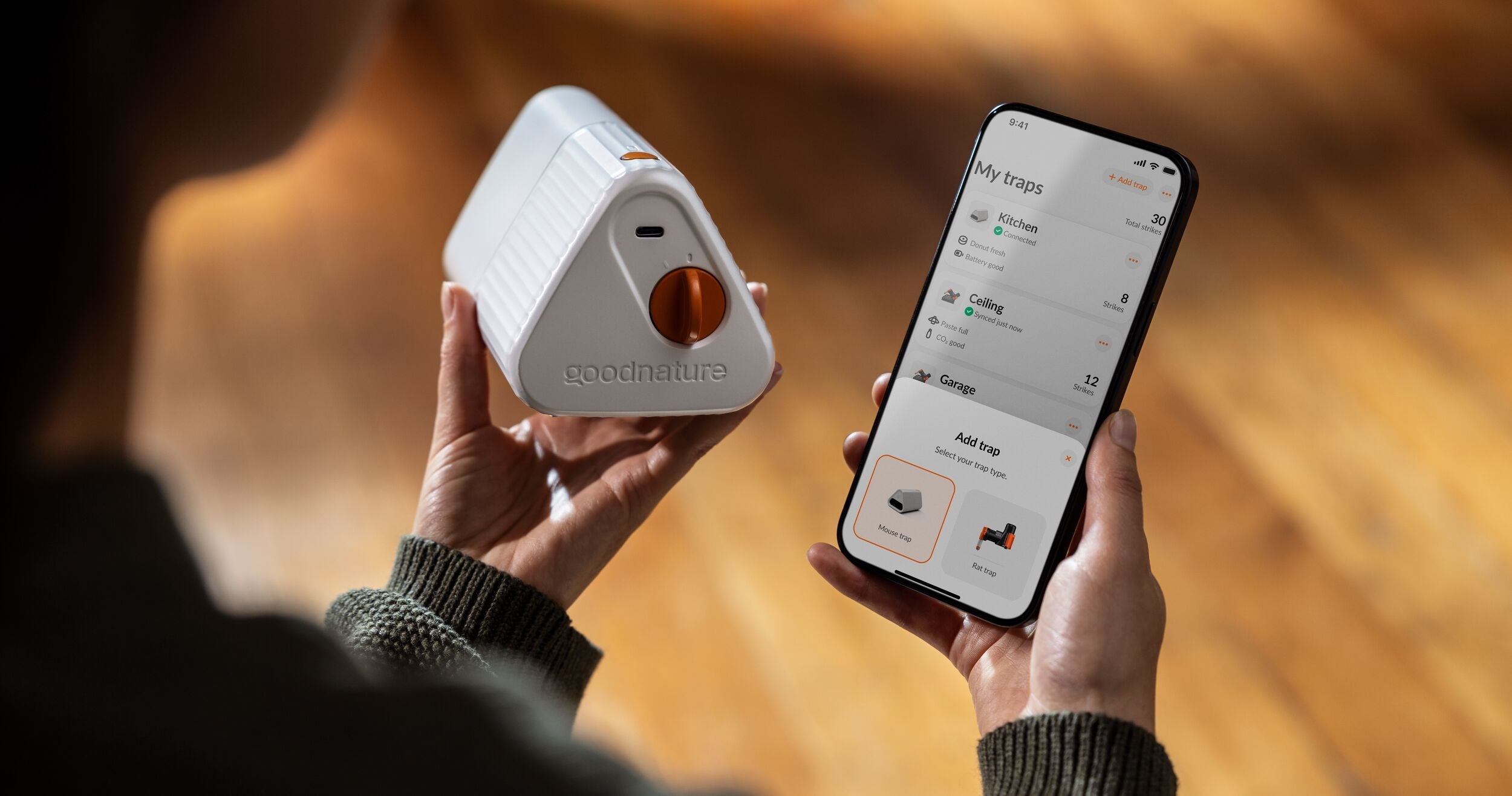 Gadgetify: Goodnature’s Automatic Mouse Trap with IR Non-Touch Sensors, App Control
