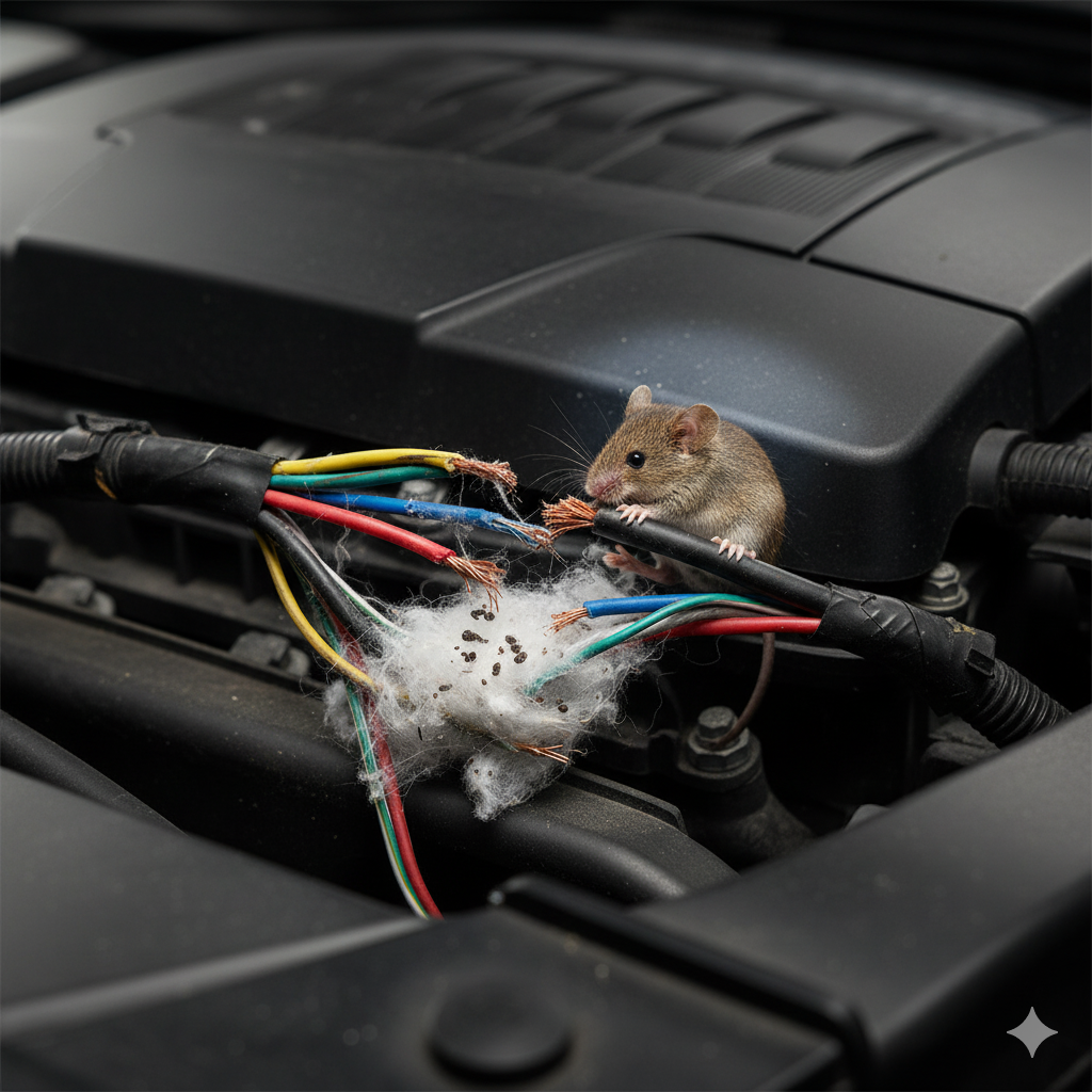 The Growing Problem of Rodent Vehicle Damage: An Expensive Risk for Drivers