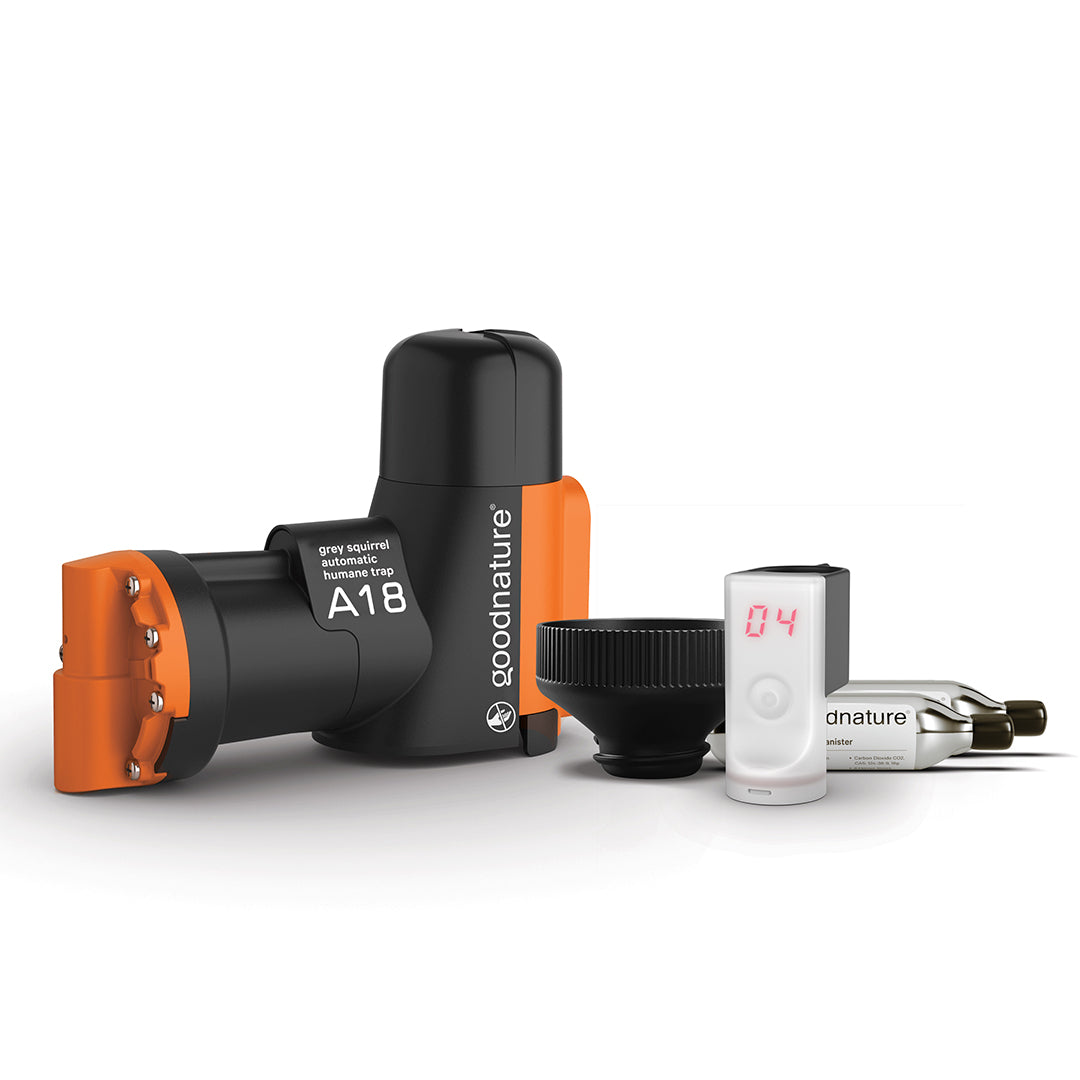 Mongoose Kit — A18 Self-Resetting Trap System