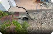 Structural damage from ground squirrels