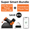 Goodnature Super Smart Bundle with A24 Rat and Mouse Smart Trap, Goodnature Mouse Trap, and mobile app interface display